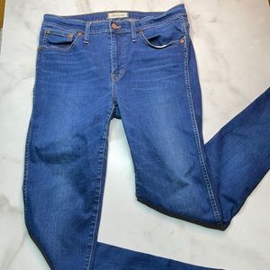 Madewell Taller 9" High-Rise Skinny Jeans Surfside